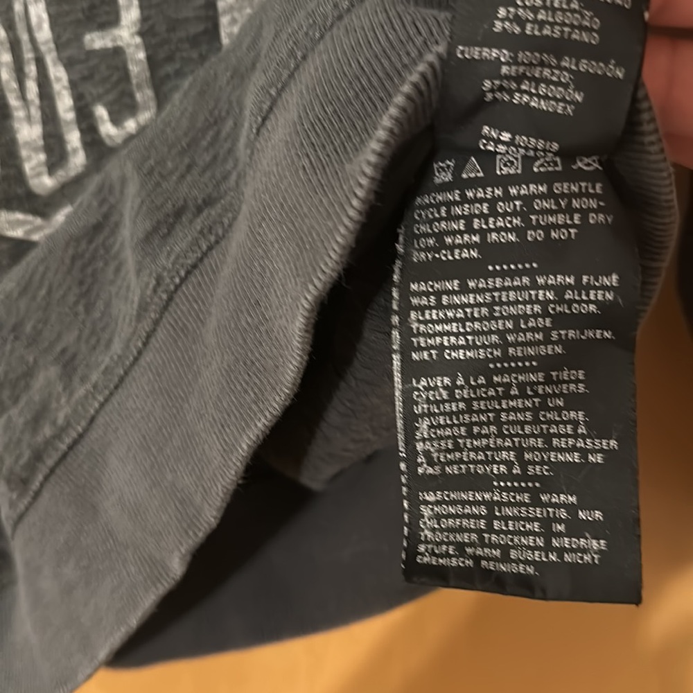 Harley Davidson 1903 Motorcycles Double Hooded Sweatshirt Hoodie Gray Small - Picture 9 of 14